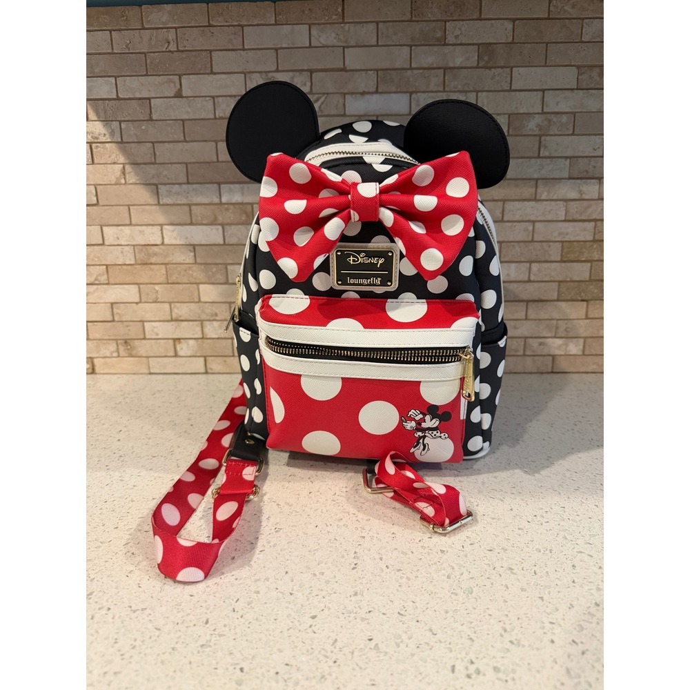 Disney Minnie Mouse Rocks the Dots Classic Mini Backpack